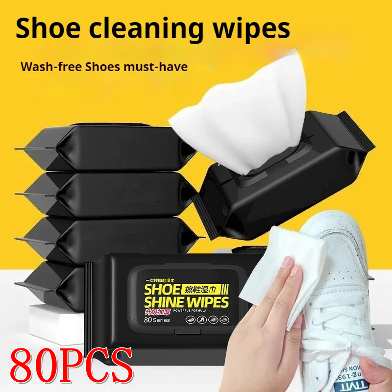 12/30/80PCS Sneakers Cleaner S - огляд і ціна Sneaker Care Wipes