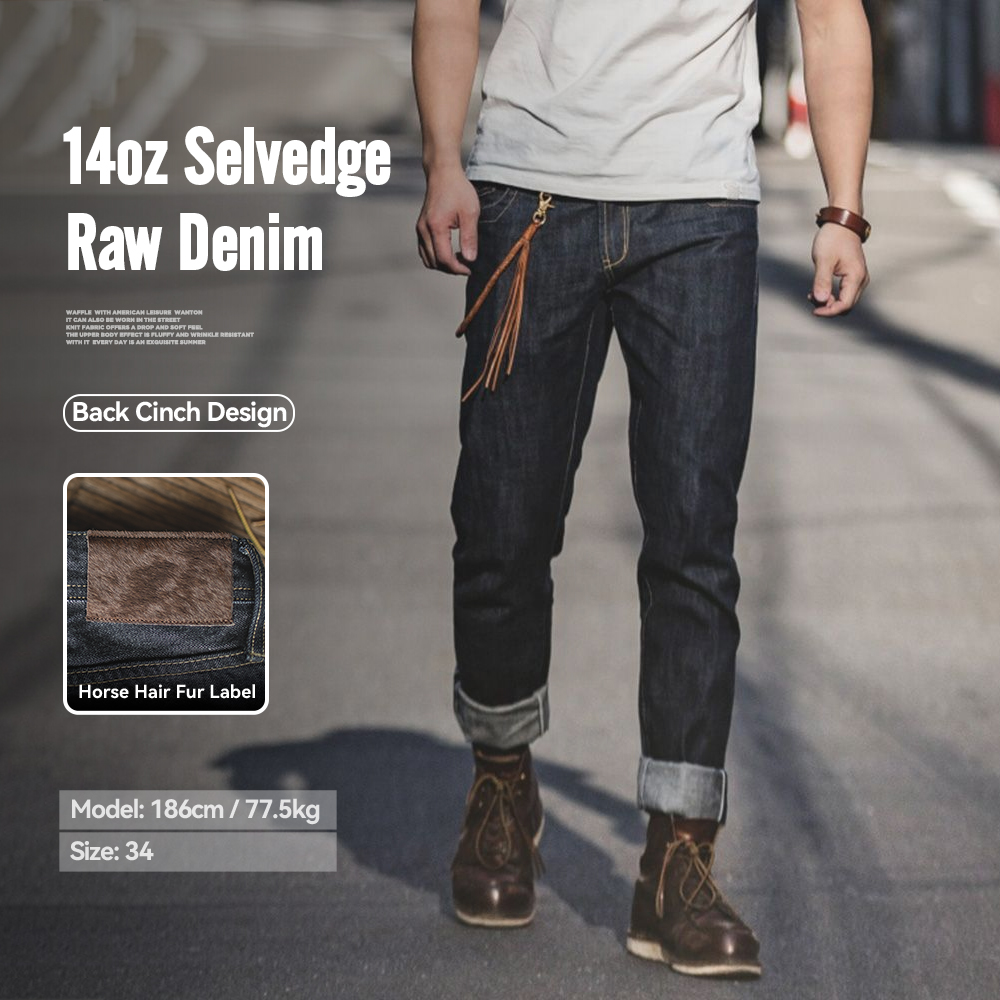 Maden Vintage Raw Denim Jeans - огляд і ціна Levis Jeans 501