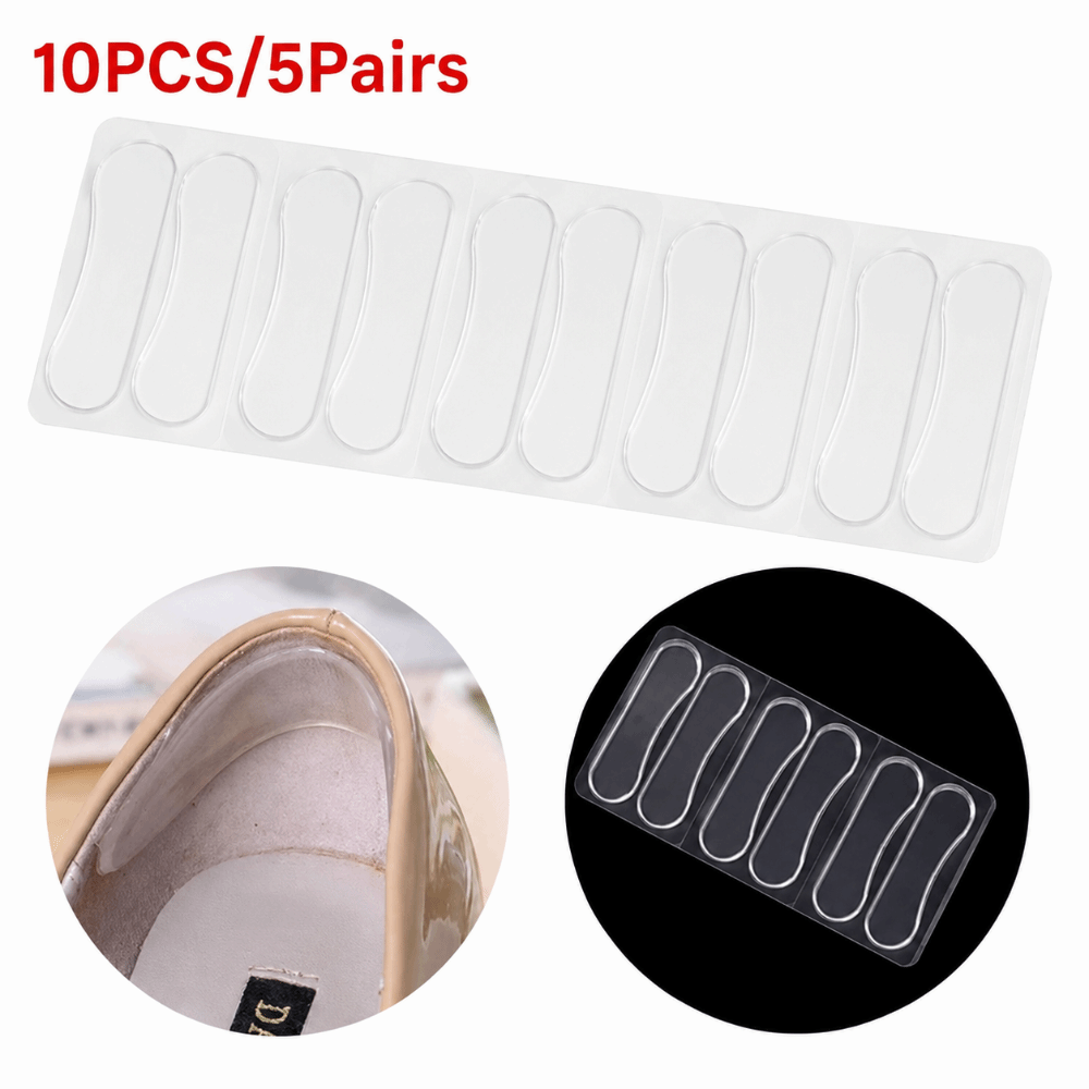 5pairs Gel Heel Grip Pads Self - огляд і ціна Heel Liner Grip