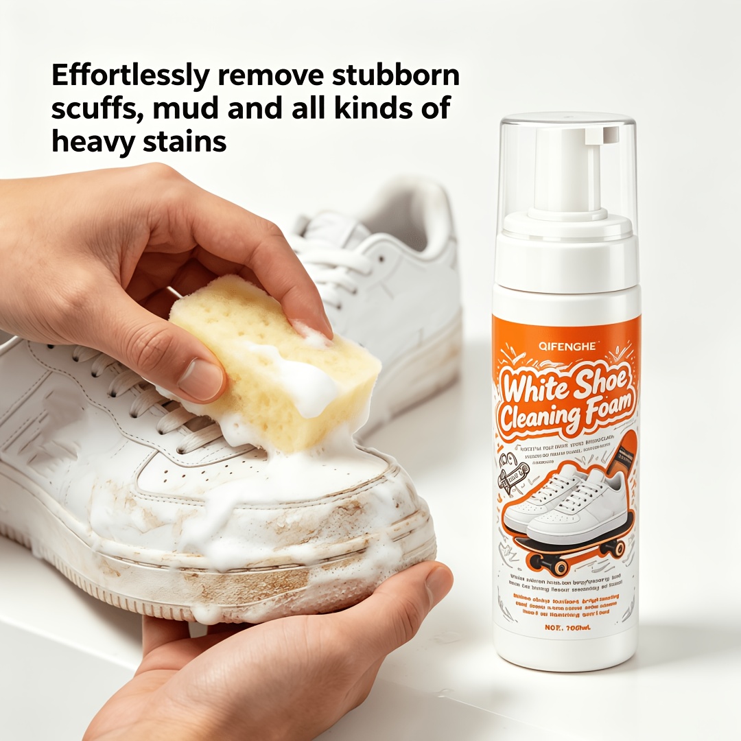 Portable No Rinse White Shoe C - огляд і ціна Sneakers Care