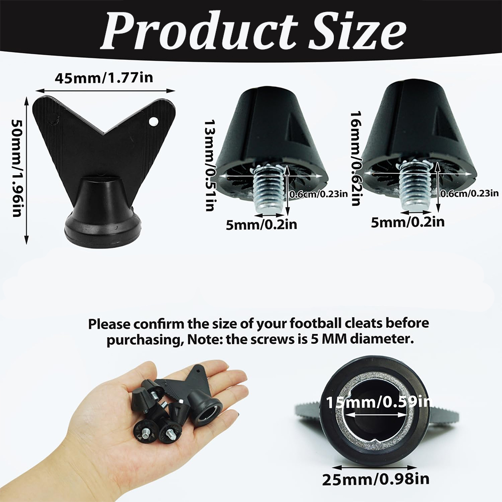 4/12PCS Football Boot Studs Re - огляд і ціна Sneaker Care Set
