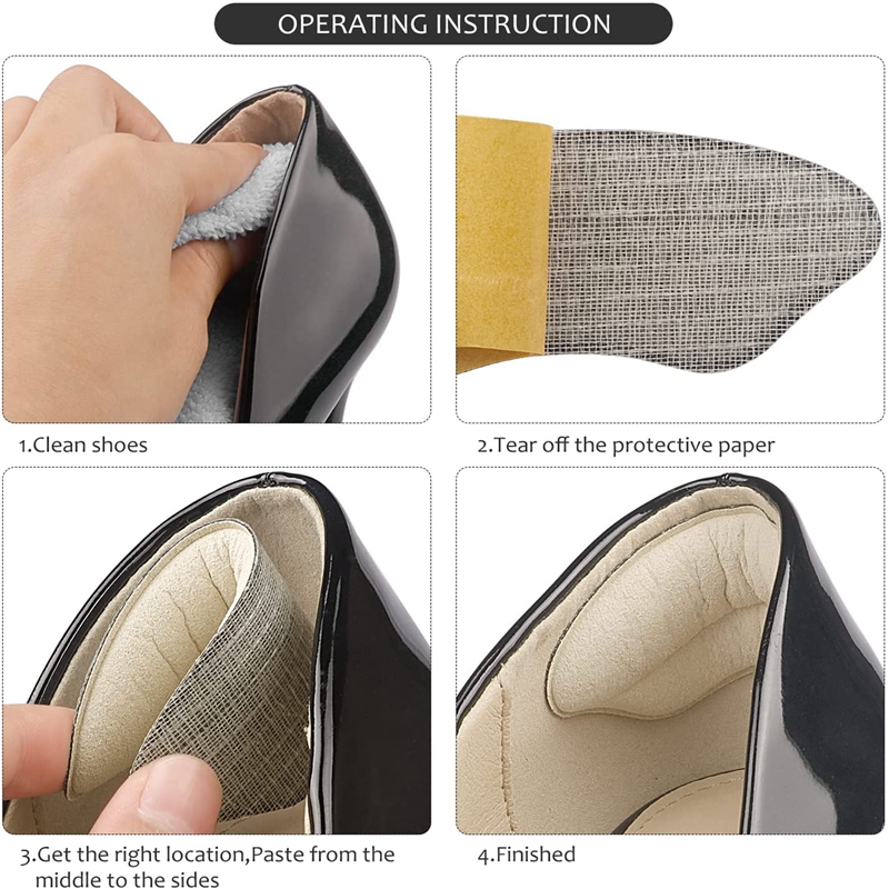 Foot Care Insert Women Insoles - огляд і ціна Heel Liner Grip