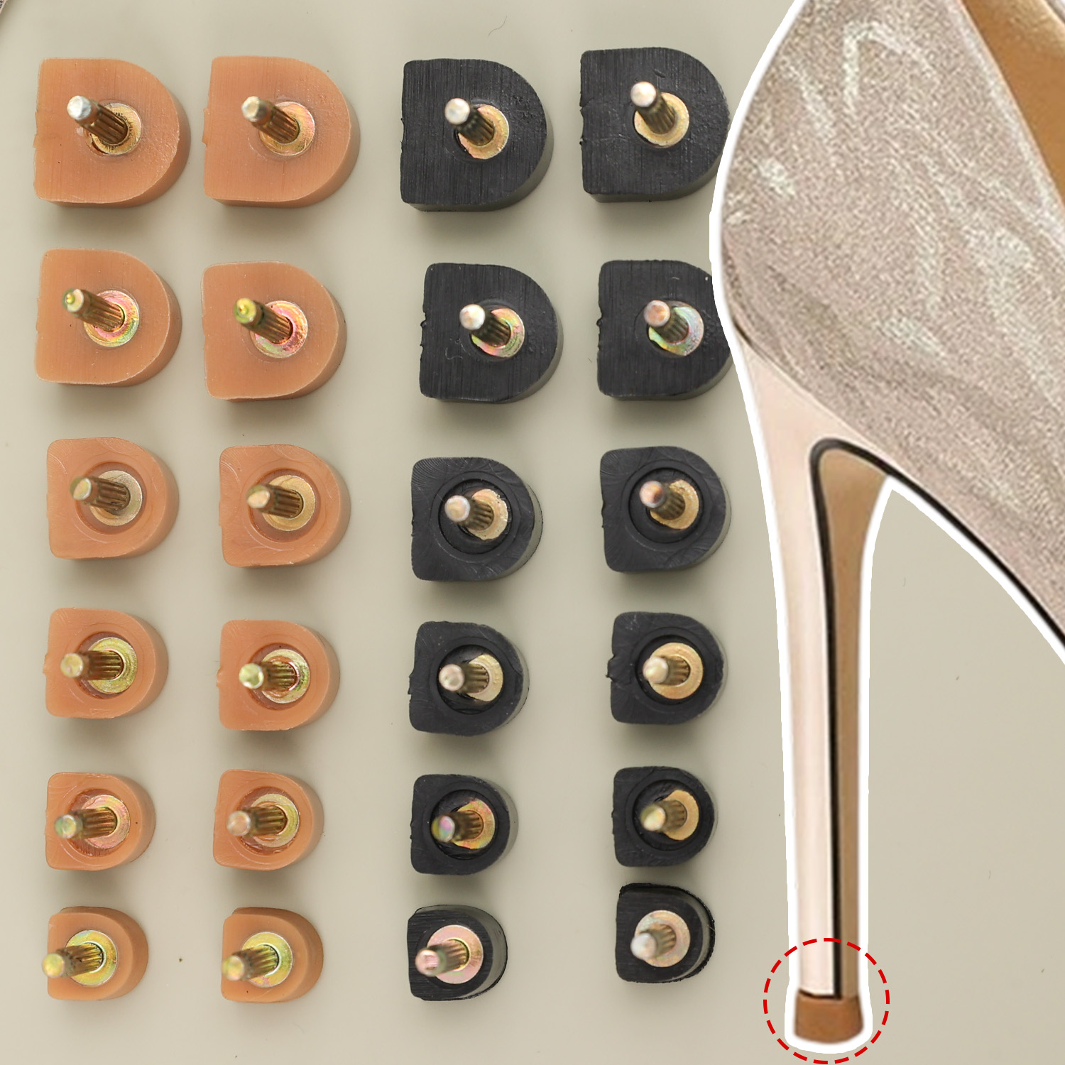 10Pcs Replacement  High Heel S - огляд і ціна Sneaker Care Tips