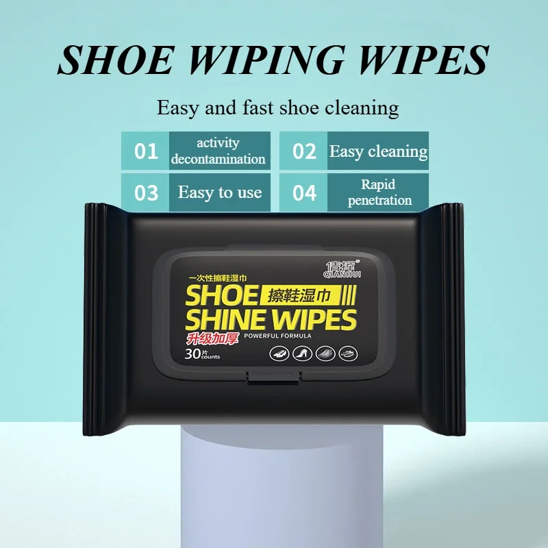 12-60Pcs Disposable Shoes Clea - огляд і ціна Sneaker Care Wipes