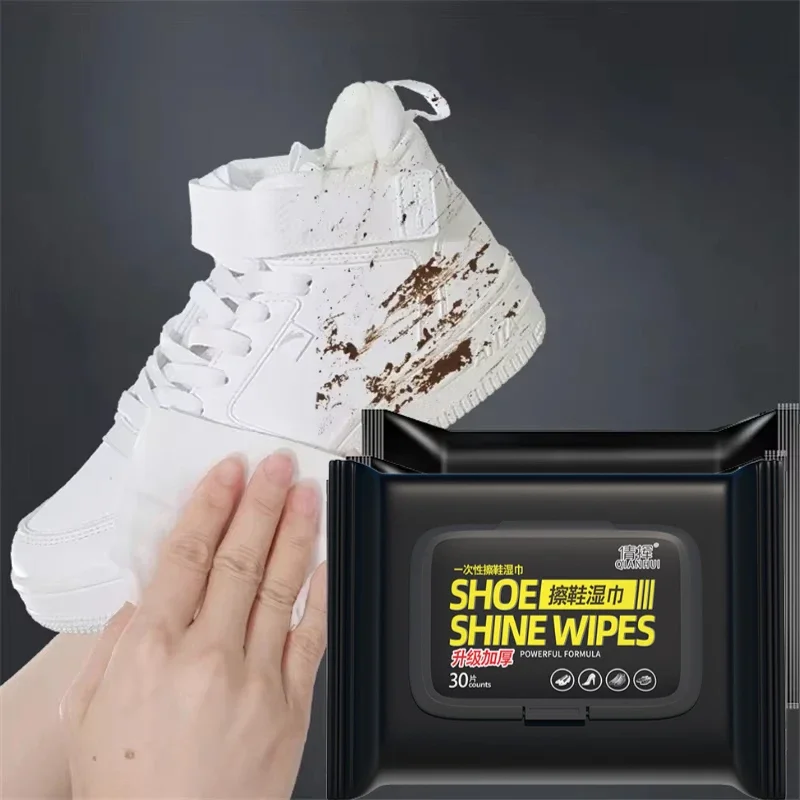 12-60Pcs Disposable Shoes Clea - огляд і ціна Sneaker Care Wipes