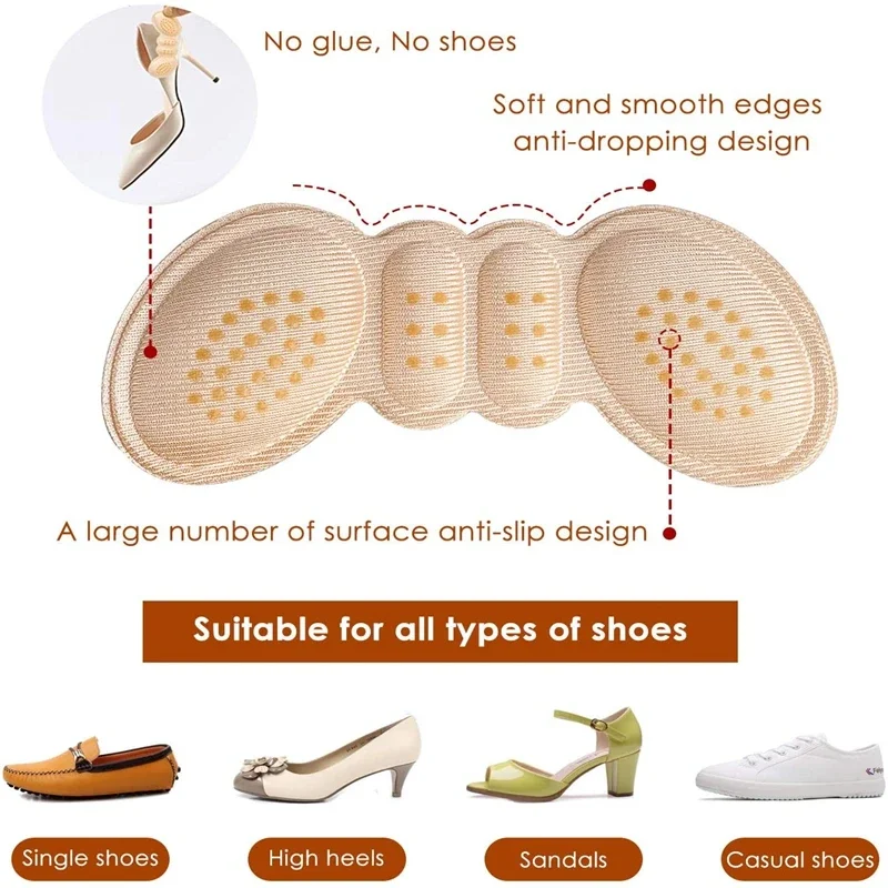 High Heels Heel Pads Protector - огляд і ціна Heel Liner Grip
