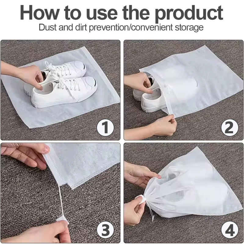 10/30/50Pcs Breathable Dust Co - огляд і ціна Shoe Bag Dust