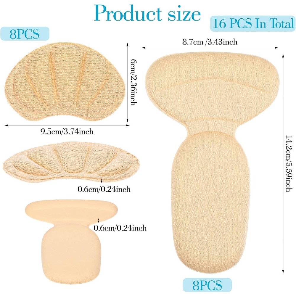 Cushion Pads with Dual Adhesiv - огляд і ціна Heel Liner Grip