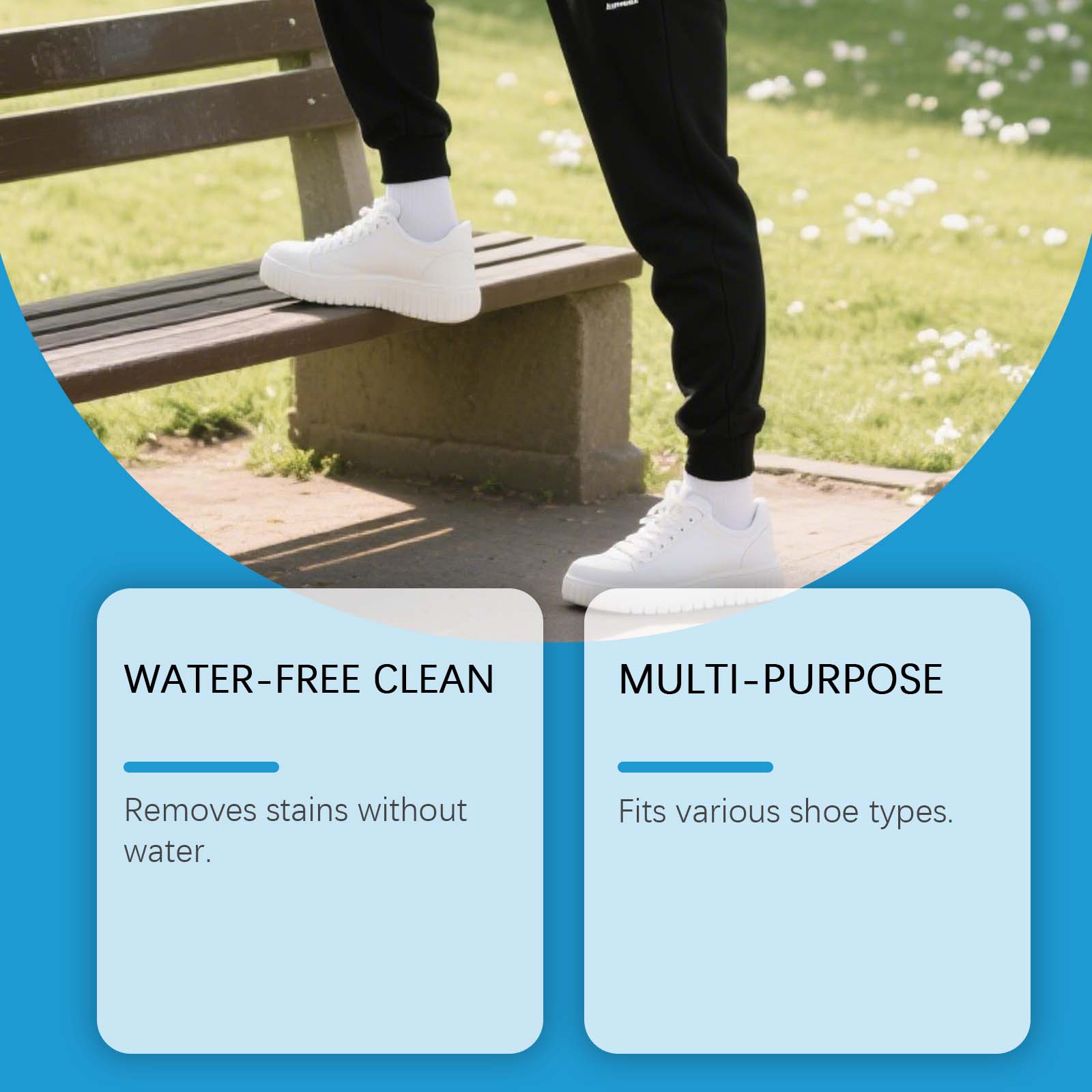 Shoes Whitening Gel Kit With T - огляд і ціна Sneaker Care Whitener