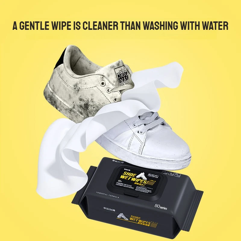 Shoe Shine Wipes Sneaker Clean - огляд і ціна Sneaker Care Wipes