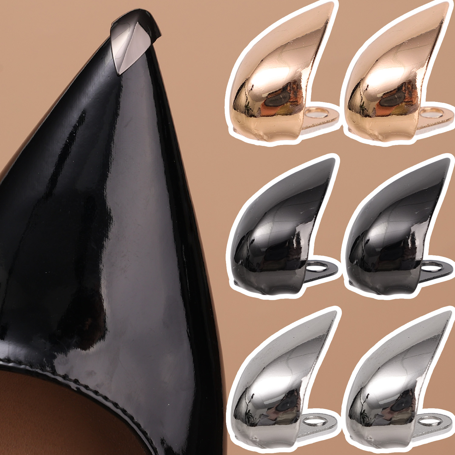 Women High Heel Metal Toe Cap  - огляд і ціна Sneaker Care Tips