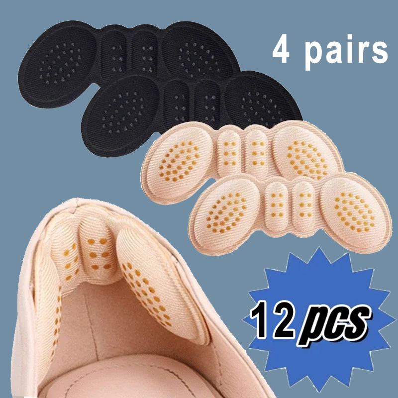4Pairs Heel Pads for Shoes Too - огляд і ціна Heel Liner Grip