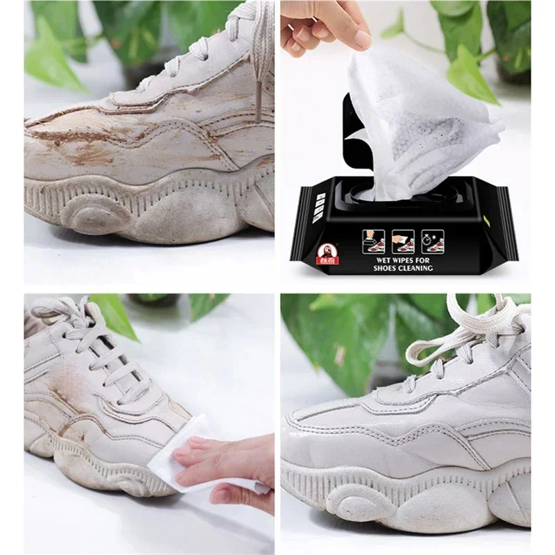 12Pcs/30Pcs/Bag Disposable Sho - огляд і ціна Sneaker Care Wipes