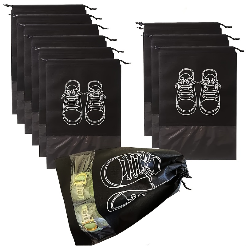 10pcs shoe storage bag  Non-wo - огляд і ціна Shoe Bag Dust