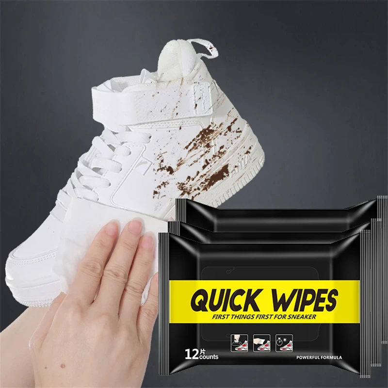 12Pcs/30Pcs Disposable Shoes C - огляд і ціна Sneaker Care Wipes