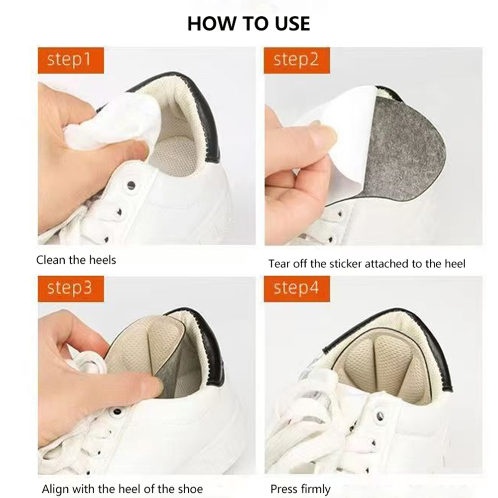 4Pairs Heel Grips Shoes Pads f - огляд і ціна Heel Liner Grip