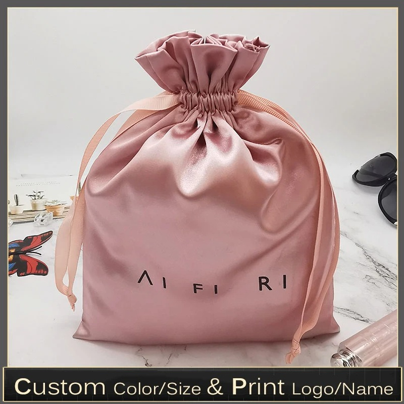 Custom Logo Satin Drawstring B - огляд і ціна Shoe Bag Dust