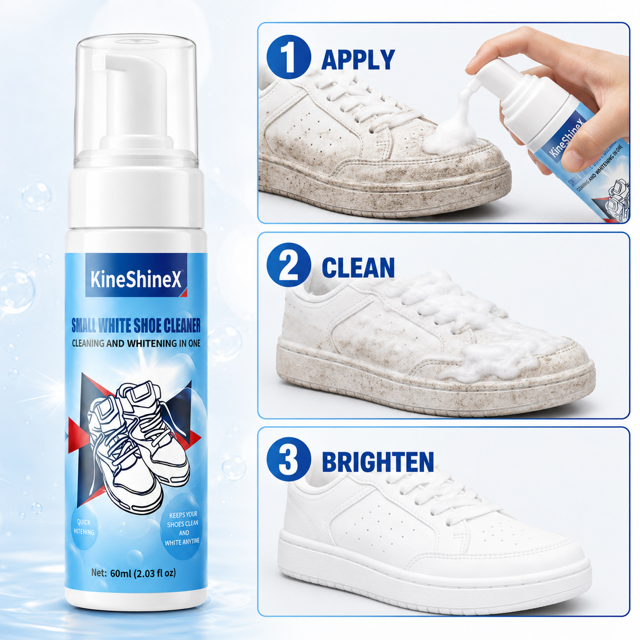 Gihen Shoe Cleaner Kits Water- - огляд і ціна Sneakers Care